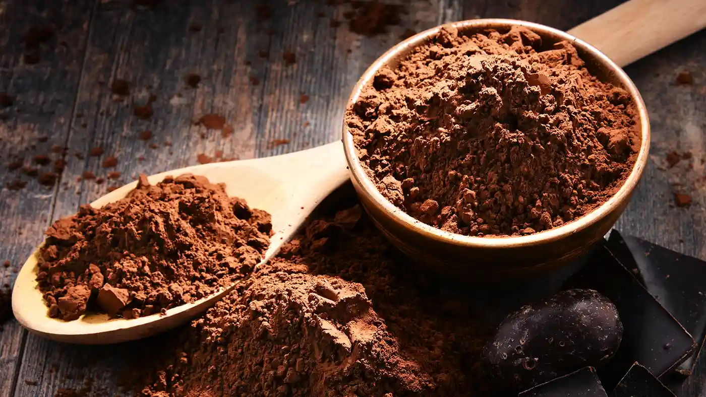 Cocoa Powder in a bowl