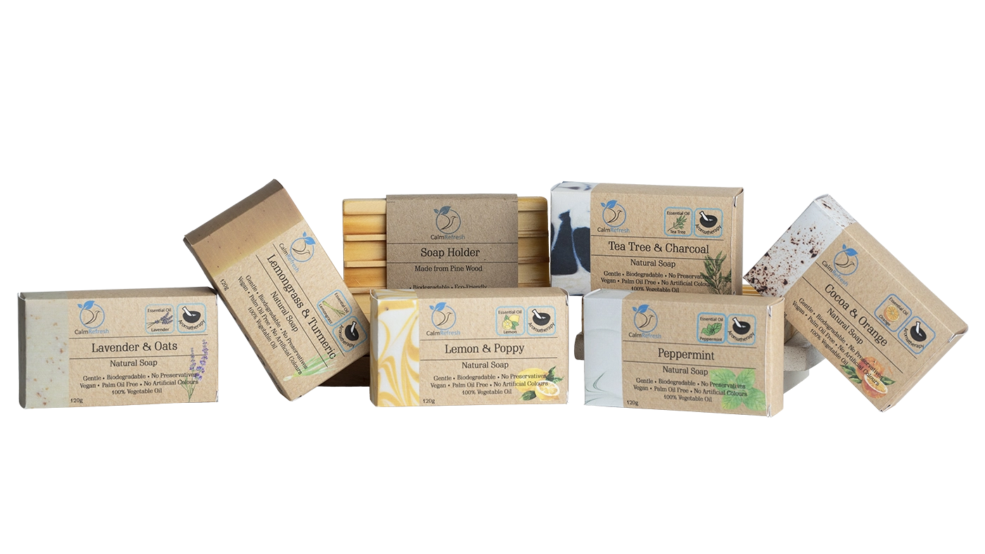 Natural Soap Range Boxes Image Transparent